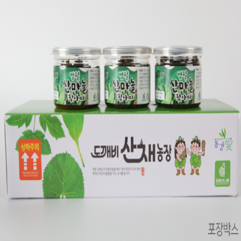 강원더몰,영월산마늘장아찌 400g*3개
